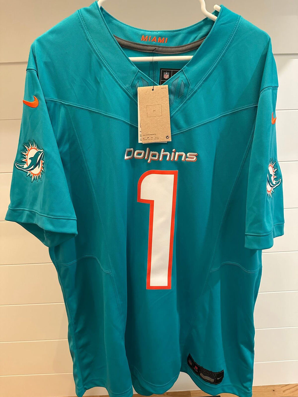 Tua Tagovailoa Signed Miami Dolphins Nike Limited Jersey XL – Fanatics