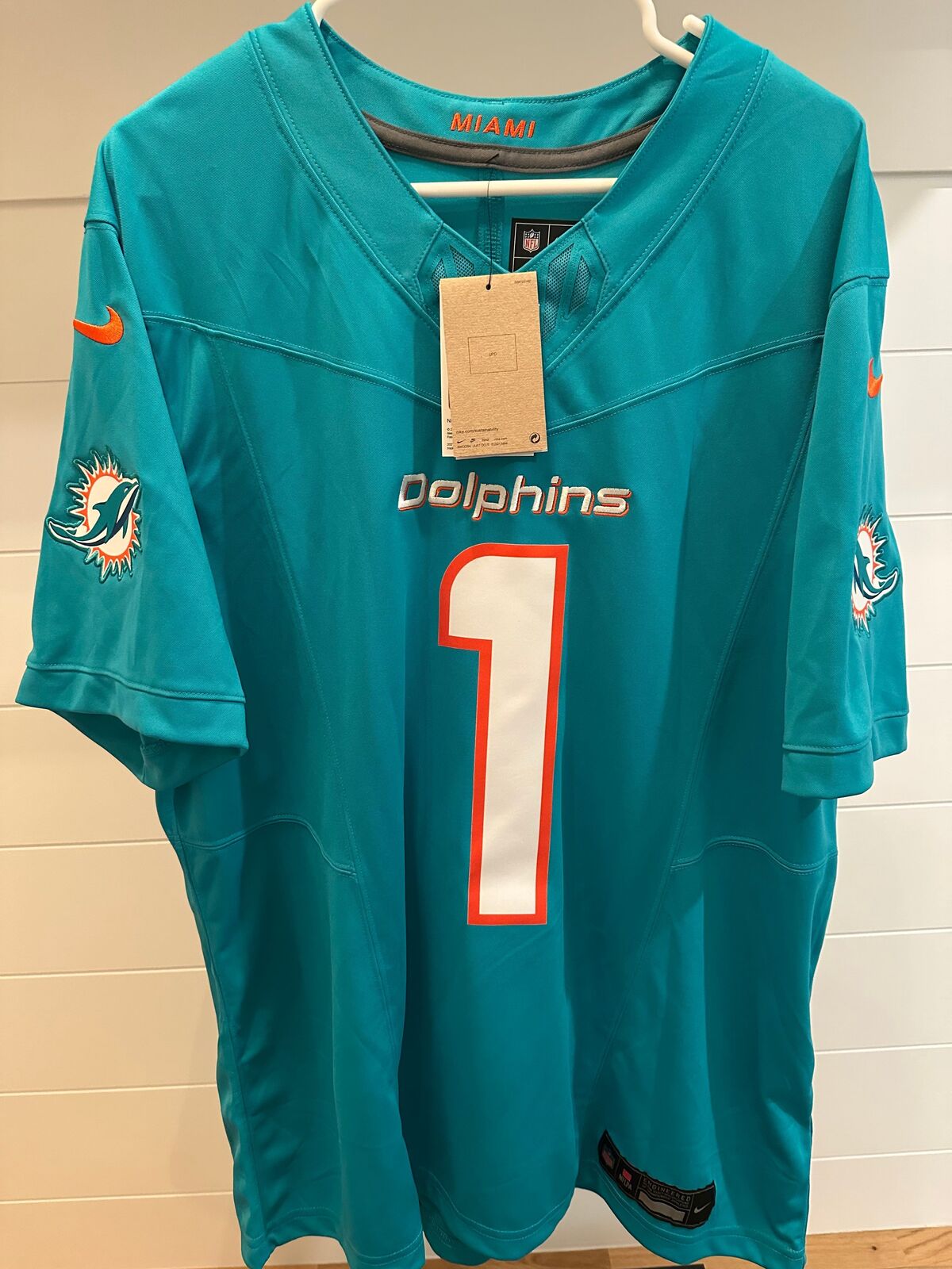 Tua Tagovailoa Signed Miami Dolphins Nike Limited Jersey XL – Fanatics