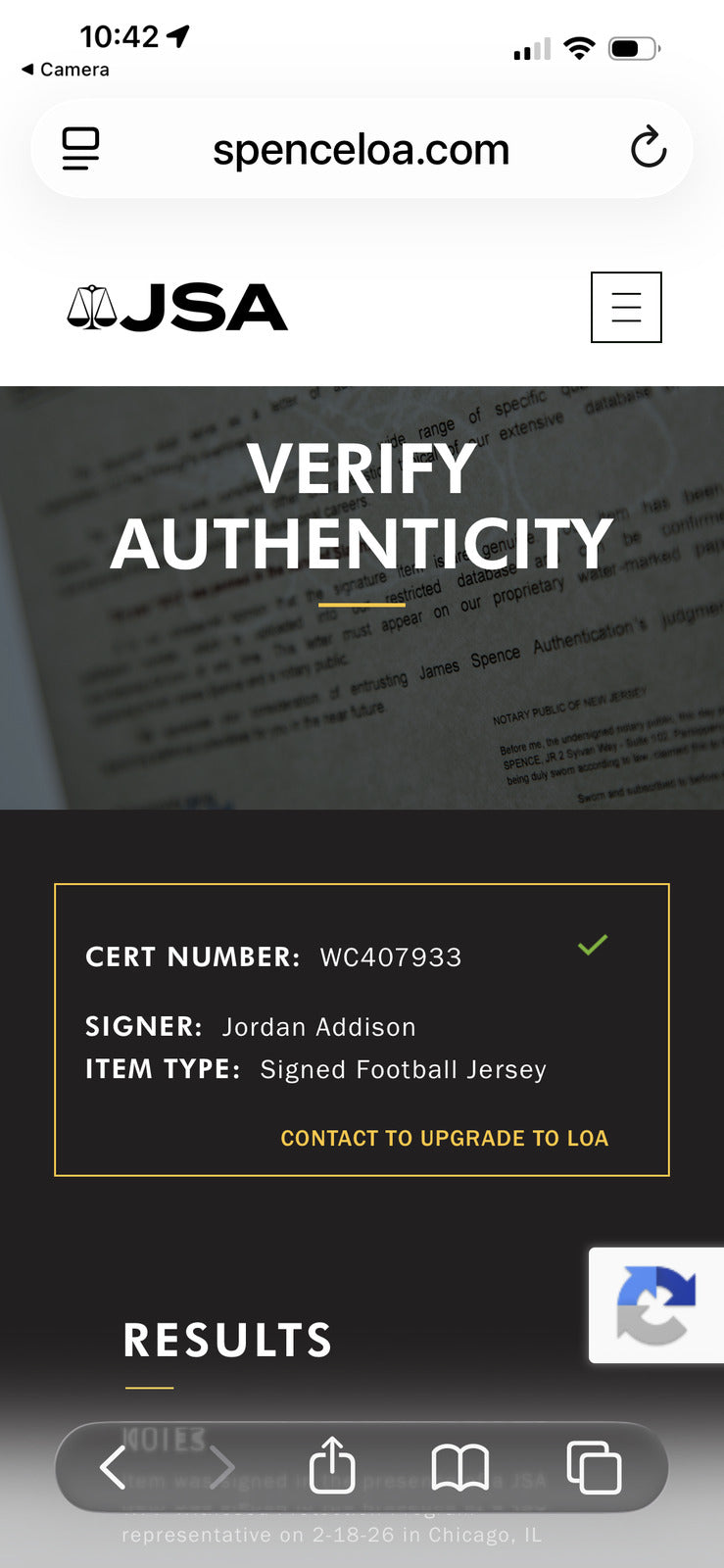 Jordan Addison Signed USC #3 Jersey – JSA Witnessed