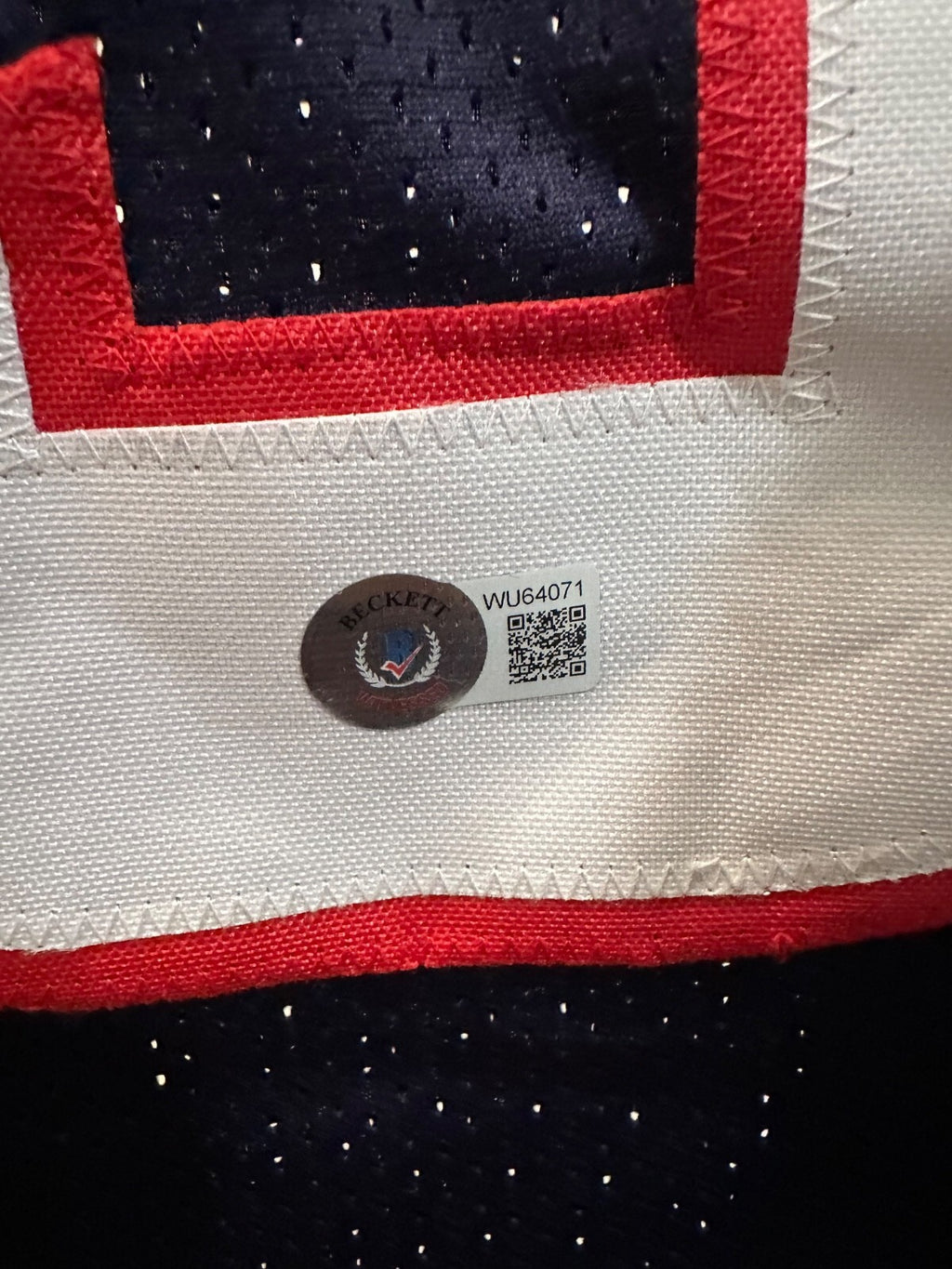 Tank Dell Signed Houston Texans #3 Jersey – Beckett Witnessed