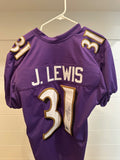 Jamal Lewis Autographed Ravens Purple Jersey – Beckett Witnessed