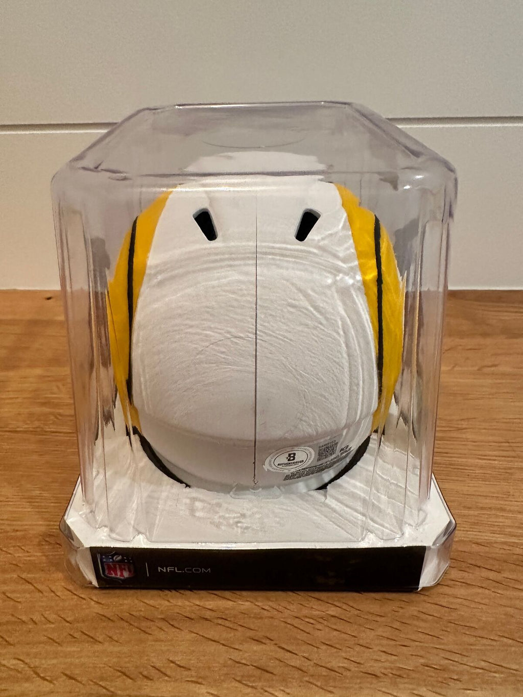 Kyren Williams Signed LA Rams Lunar Eclipse Mini Helmet — Beckett COA