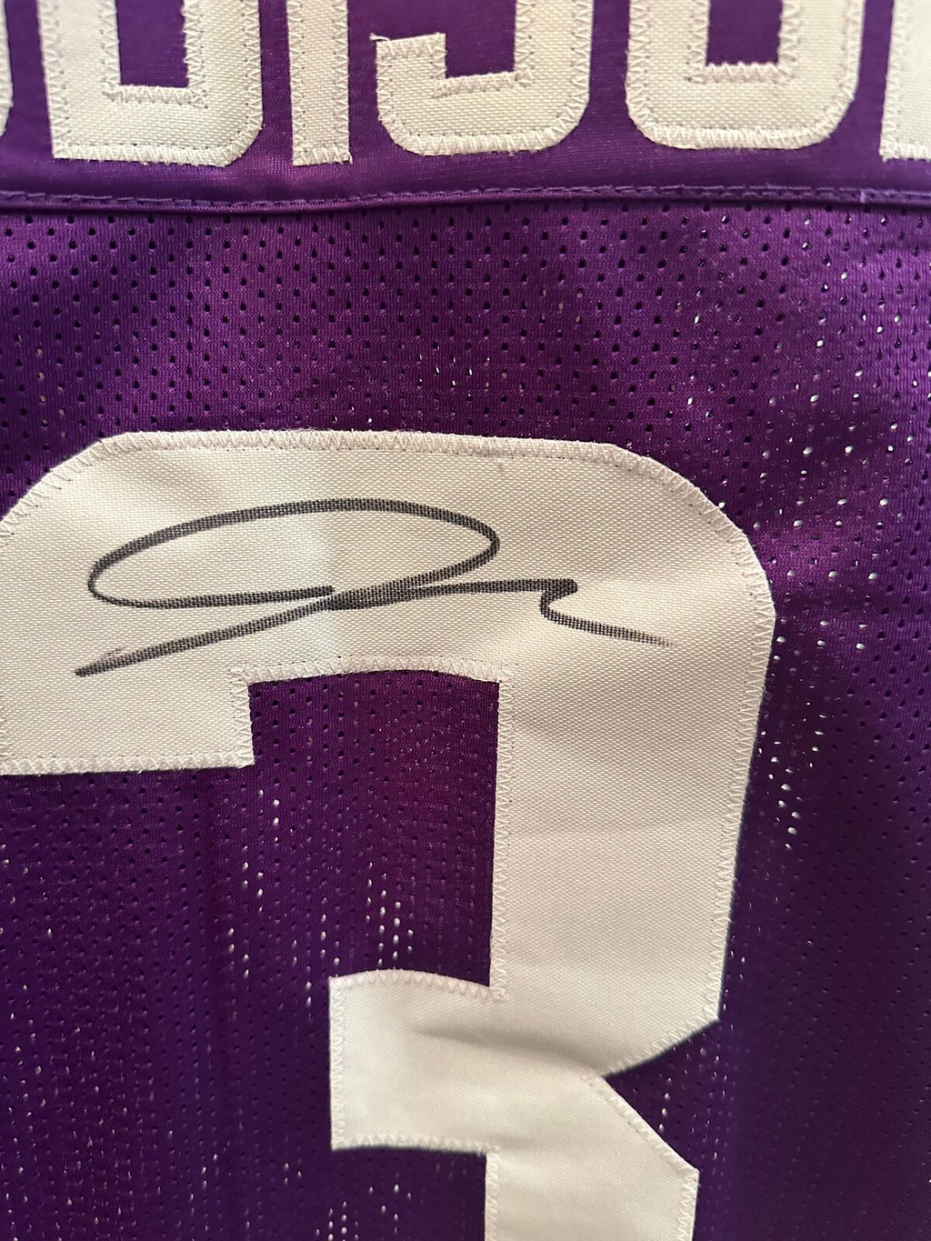 Jordan Addison Autographed Minnesota Vikings #3 Jersey – JSA Authenticated
