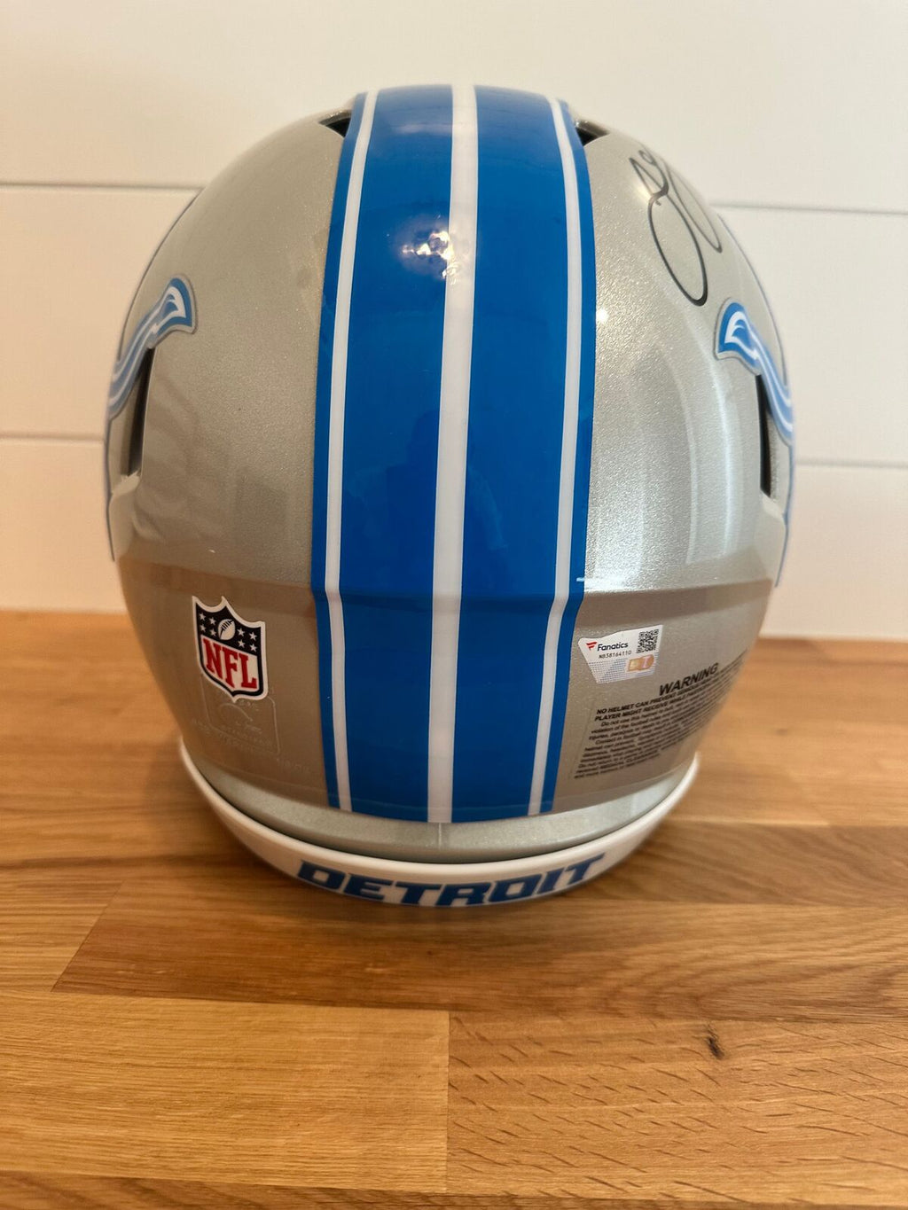Jared Goff Signed Detroit Lions Authentic Helmet – Fanatics Certified