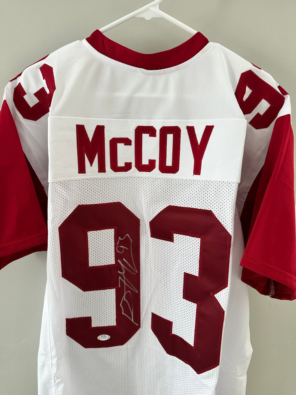 Gerald McCoy Signed Jersey – PSA Authenticated #93