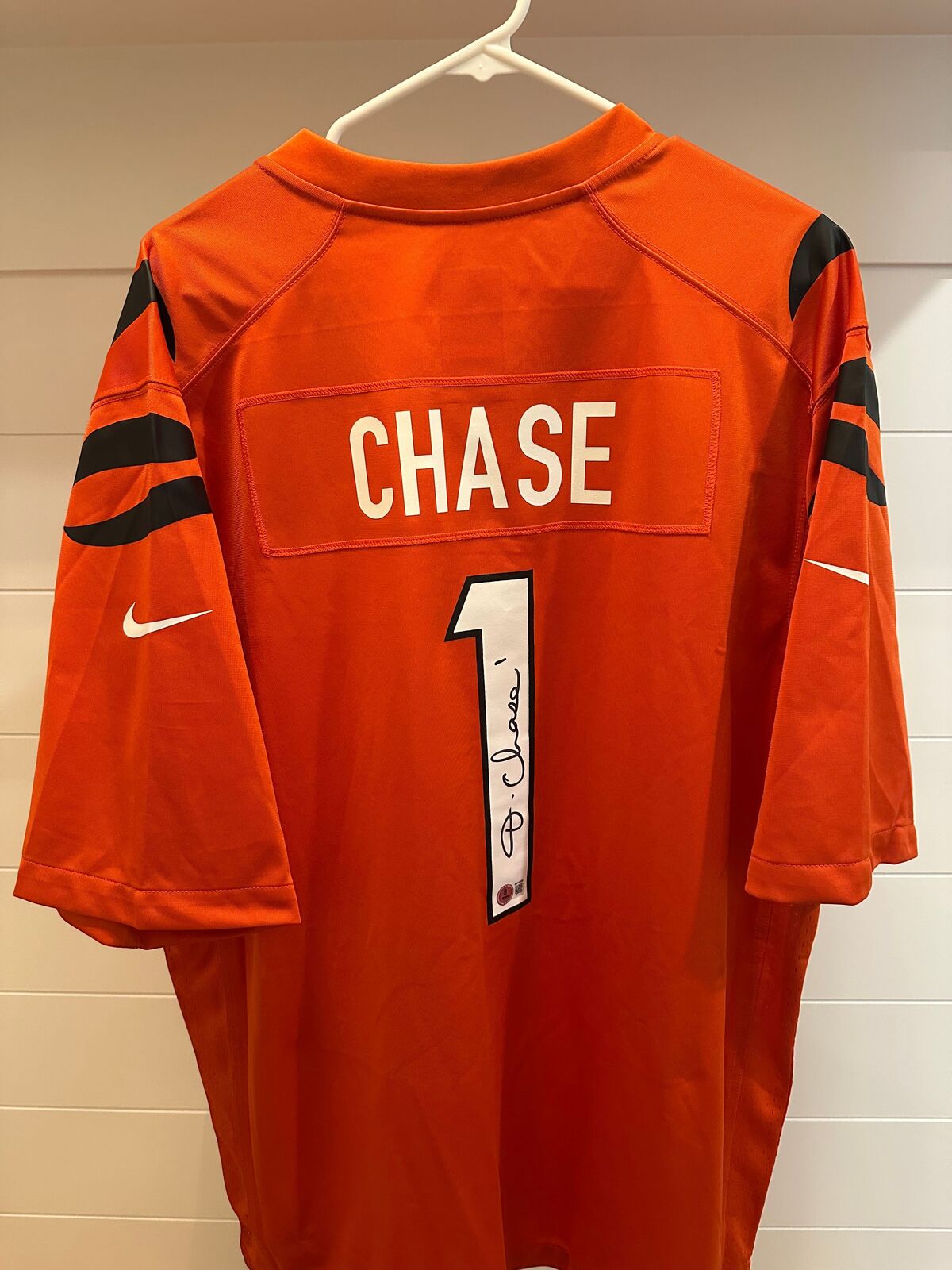 Ja’Marr Chase Signed Cincinnati Bengals Nike On-Field Jersey XL – Beckett