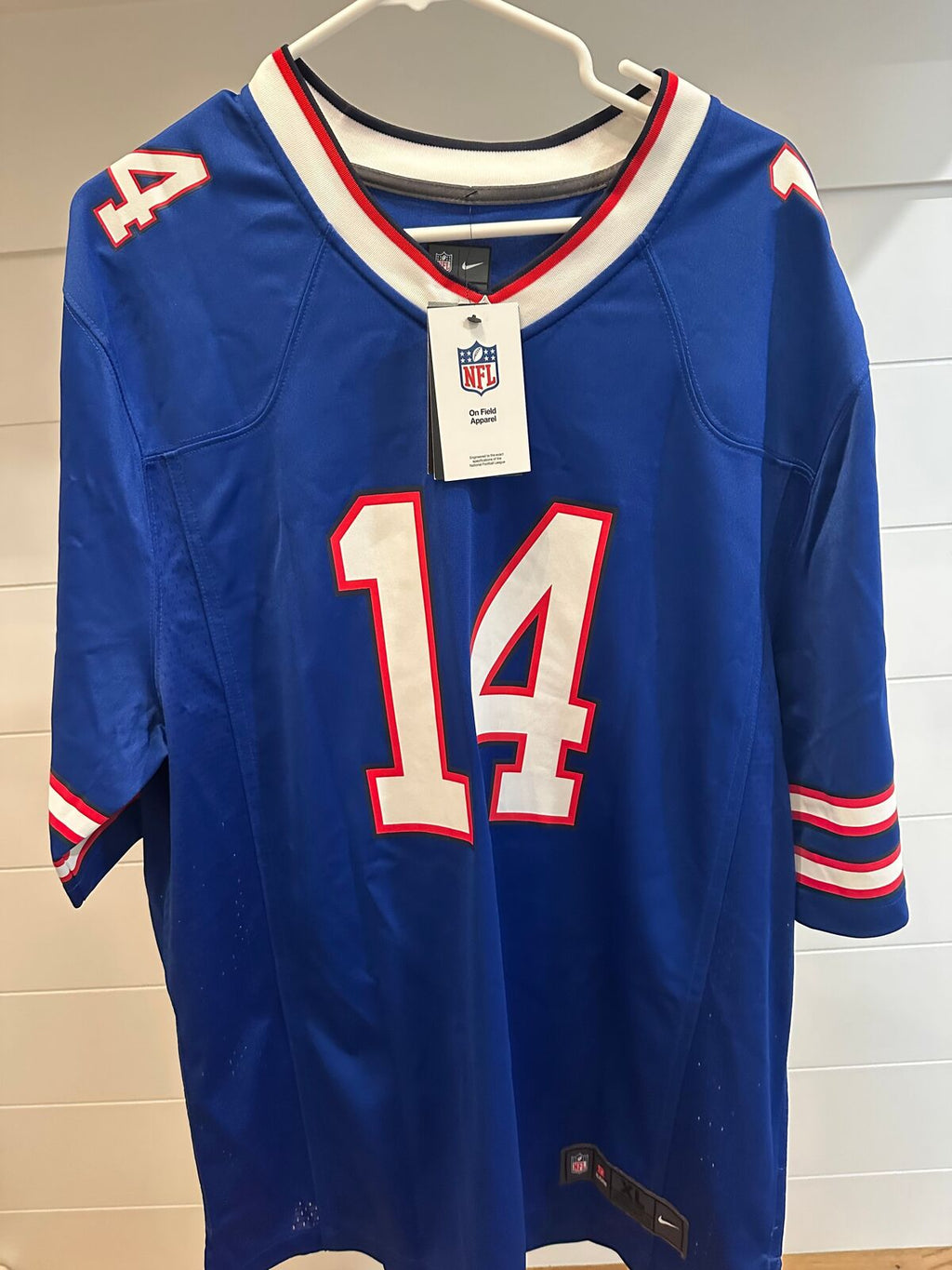 Stefon Diggs Signed Buffalo Bills Nike #14 Jersey – Beckett Authenticated – XL