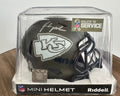 🏈 Isiah Pacheco Signed Chiefs Salute to Service Mini Helmet – Authenticated