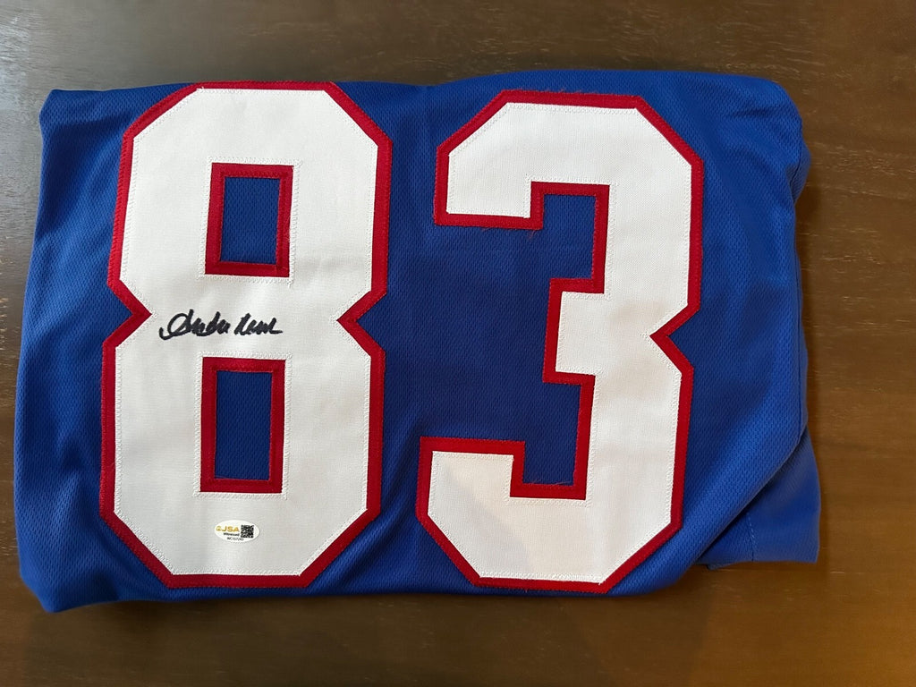 Andre Reed Signed Buffalo Bills Custom Jersey — JSA Witness Certified
