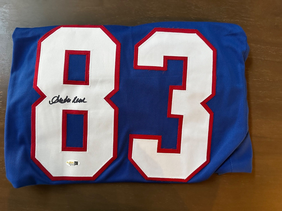 Andre Reed Signed Buffalo Bills Custom Jersey — JSA Witness Certified
