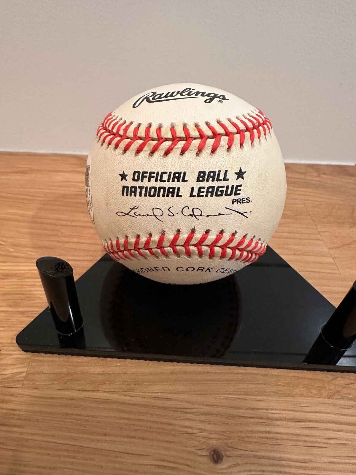 Johnny Bench Signed Official National League Baseball – JSA – HOF 89 Inscription