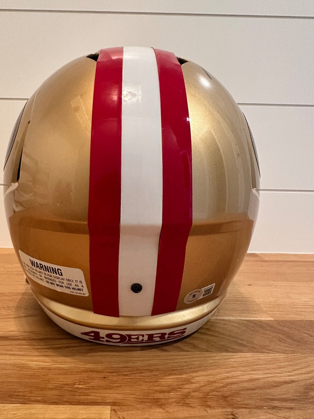 Trey Lance Signed San Francisco 49ers Full Size Helmet Beckett Witnessed COA