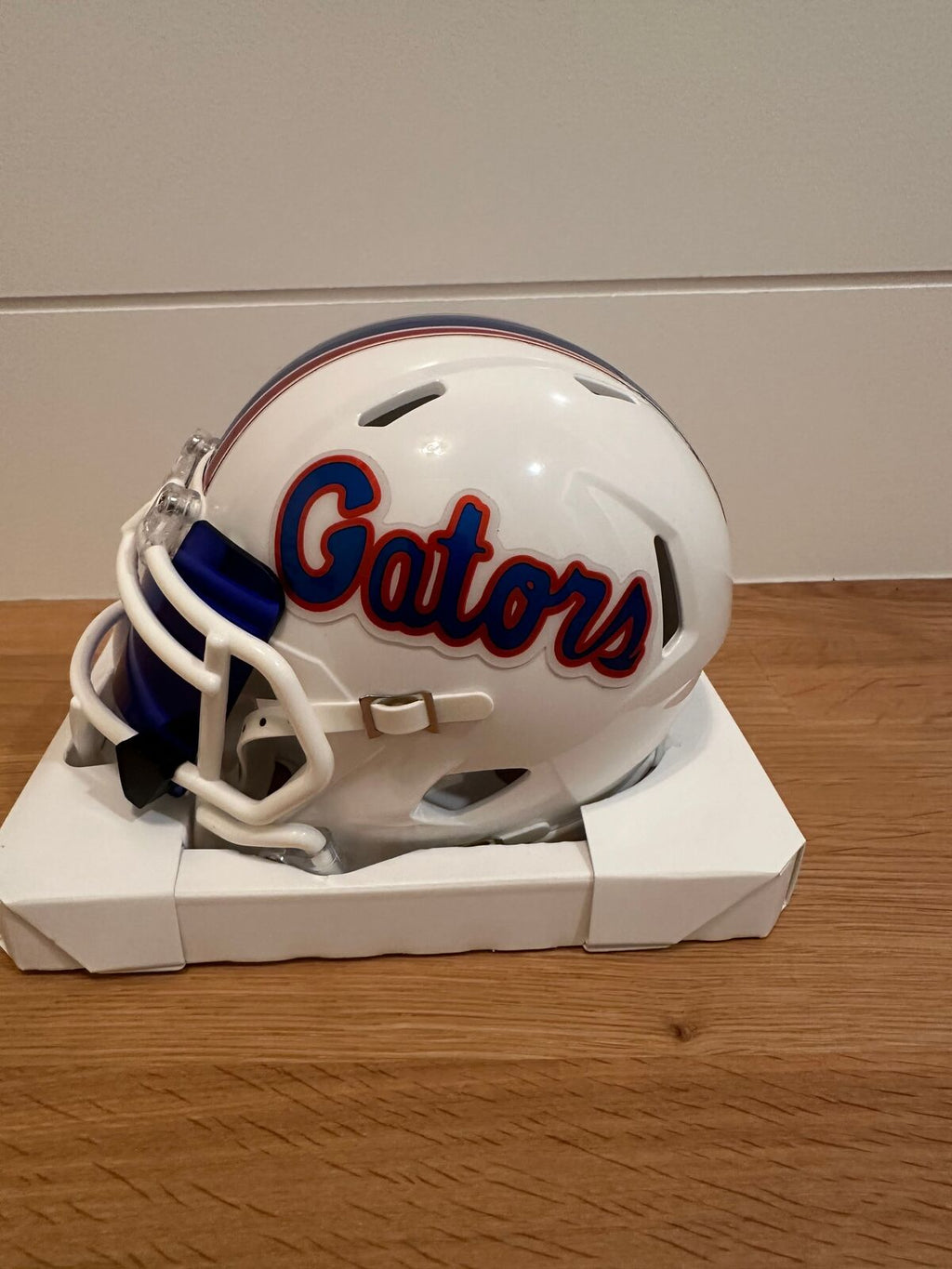 Reidel Anthony Signed Florida Gators Riddell Mini Helmet – JSA COA #15