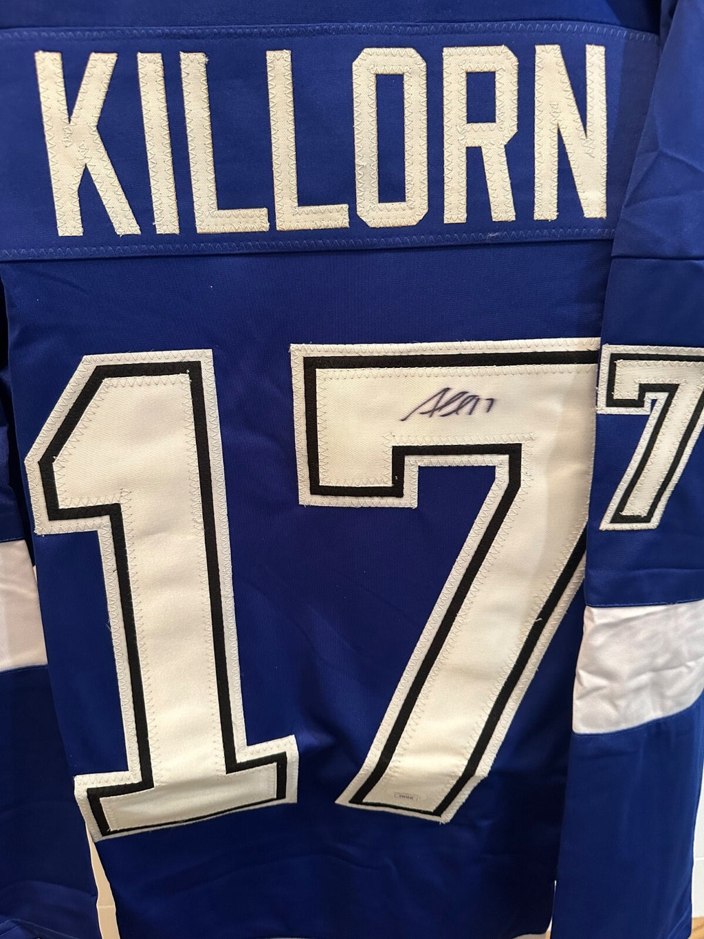Alex Killorn Autographed Tampa Bay Lightning Hockey Jersey – JSA Certified
