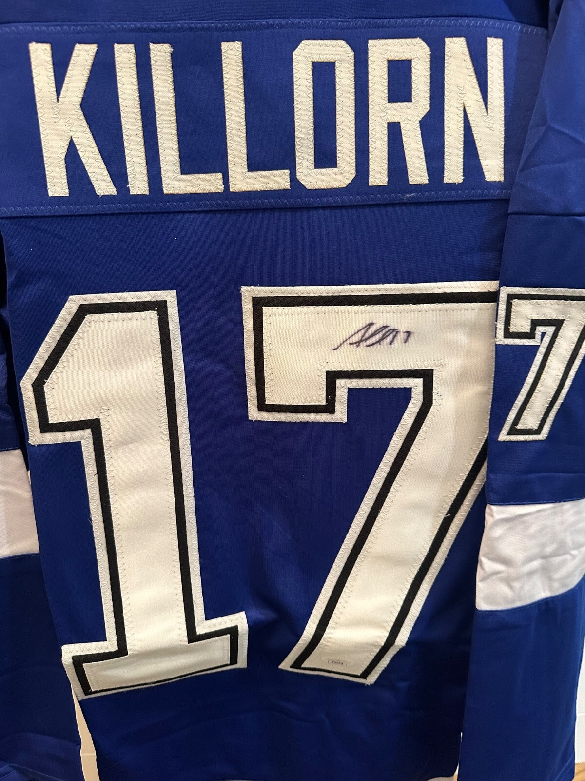 Alex Killorn Autographed Tampa Bay Lightning Hockey Jersey – JSA Certified