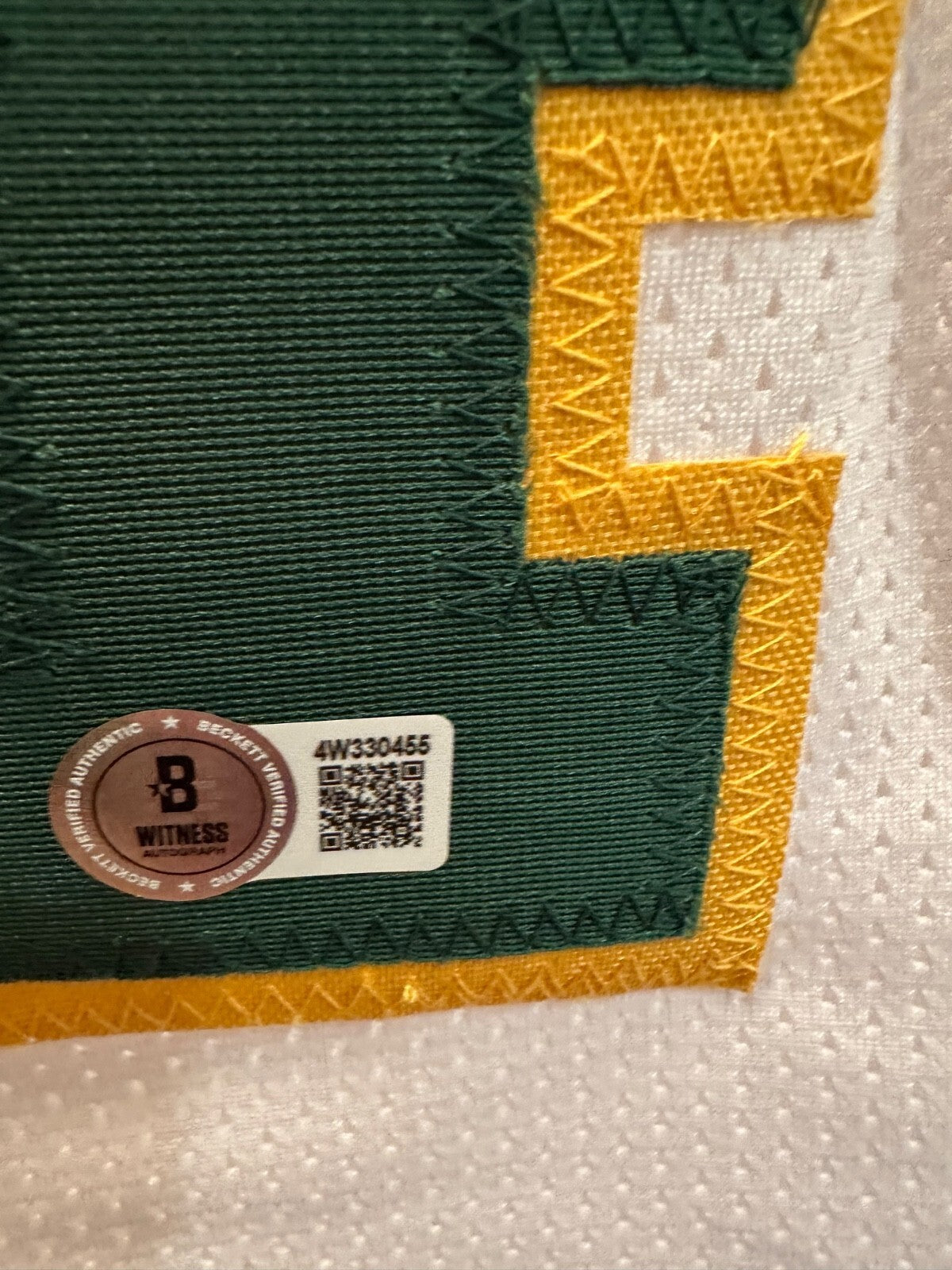 Shawn Kemp Signed Seattle SuperSonics #40 Jersey “Reign Man” – Beckett