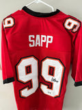 Warren Sapp Signed Buccaneers Jersey #99 – Beckett Witnessed COA