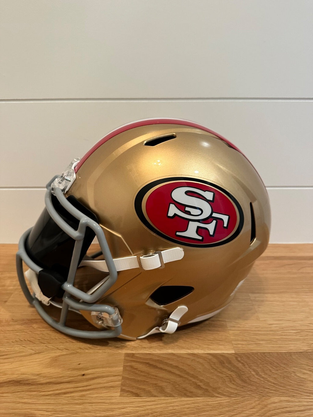 Trey Lance Signed San Francisco 49ers Full Size Helmet Beckett Witnessed COA