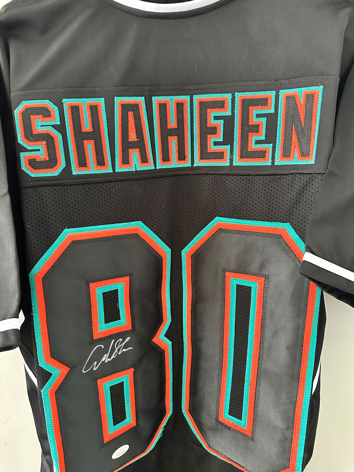 Adam Shaheen Signed Dolphins Jersey #80 – JSA Witness Authenticated