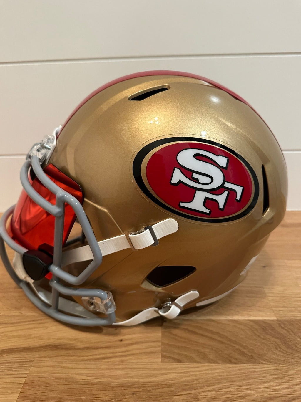 Fred Warner Signed 49ers Full-Size Riddell Speed Replica Helmet – Beckett