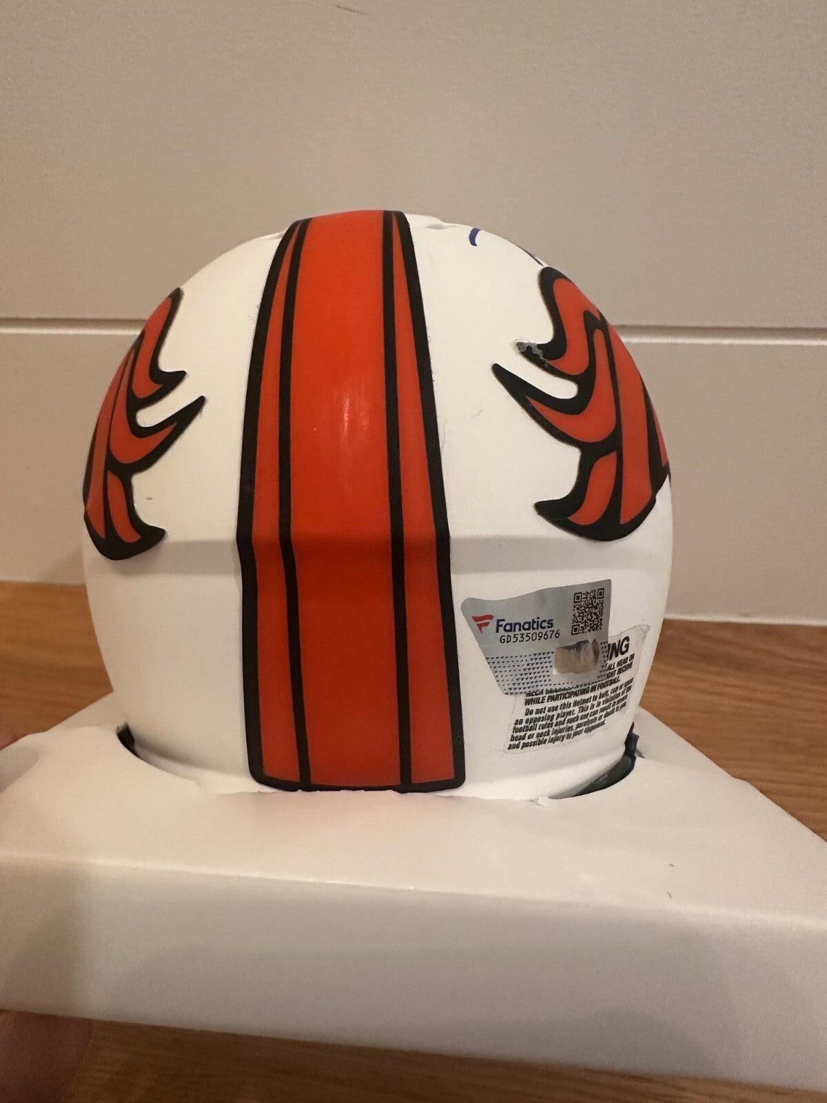 Russell Wilson Signed Denver Broncos Lunar Eclipse Mini Helmet – Fanatics