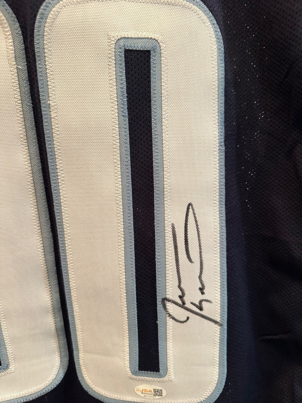 Jevon Kearse Signed Tennessee Titans #90 Jersey – JSA Witnessed