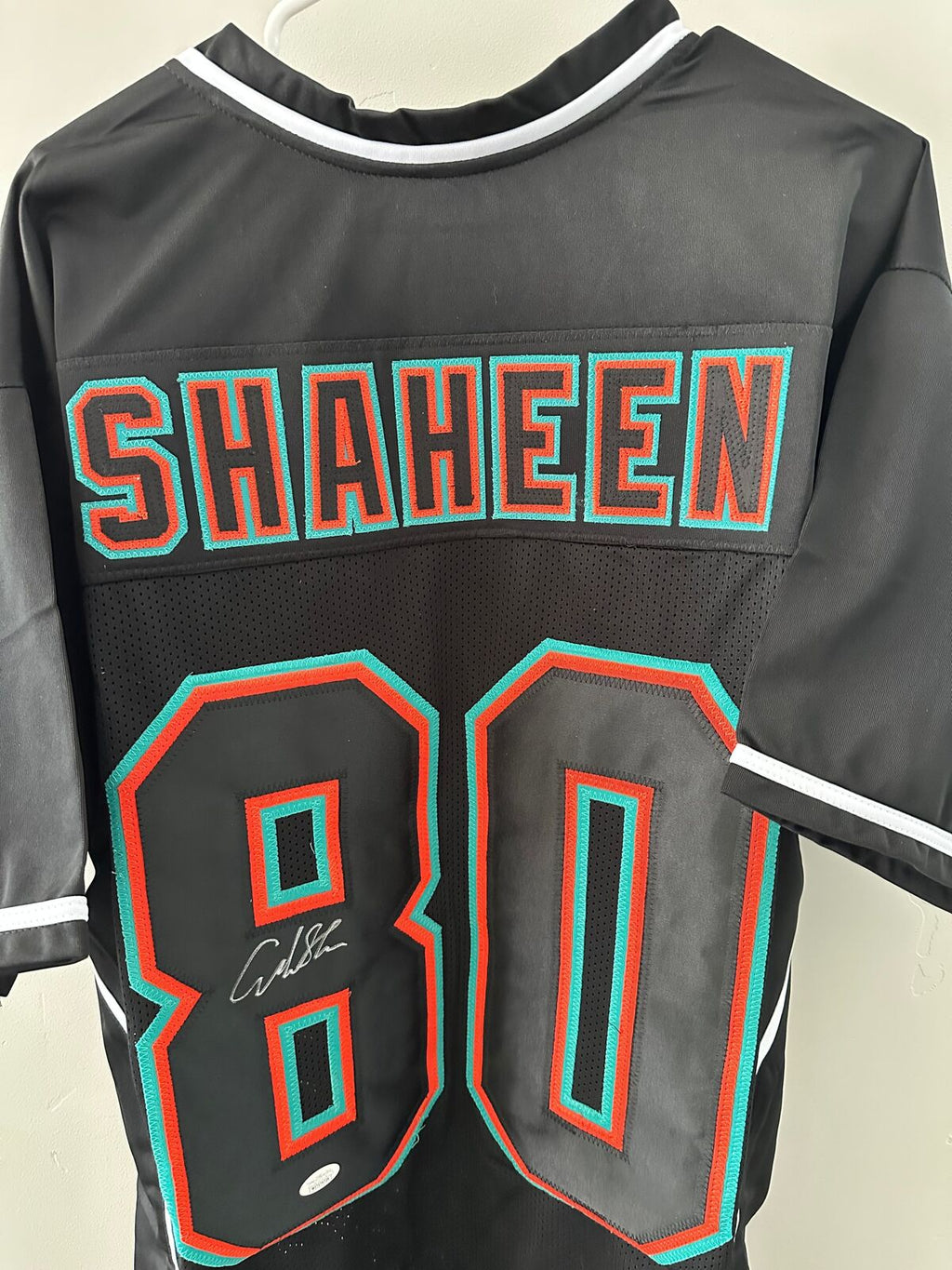 Adam Shaheen Signed Dolphins Jersey #80 – JSA Witness Authenticated