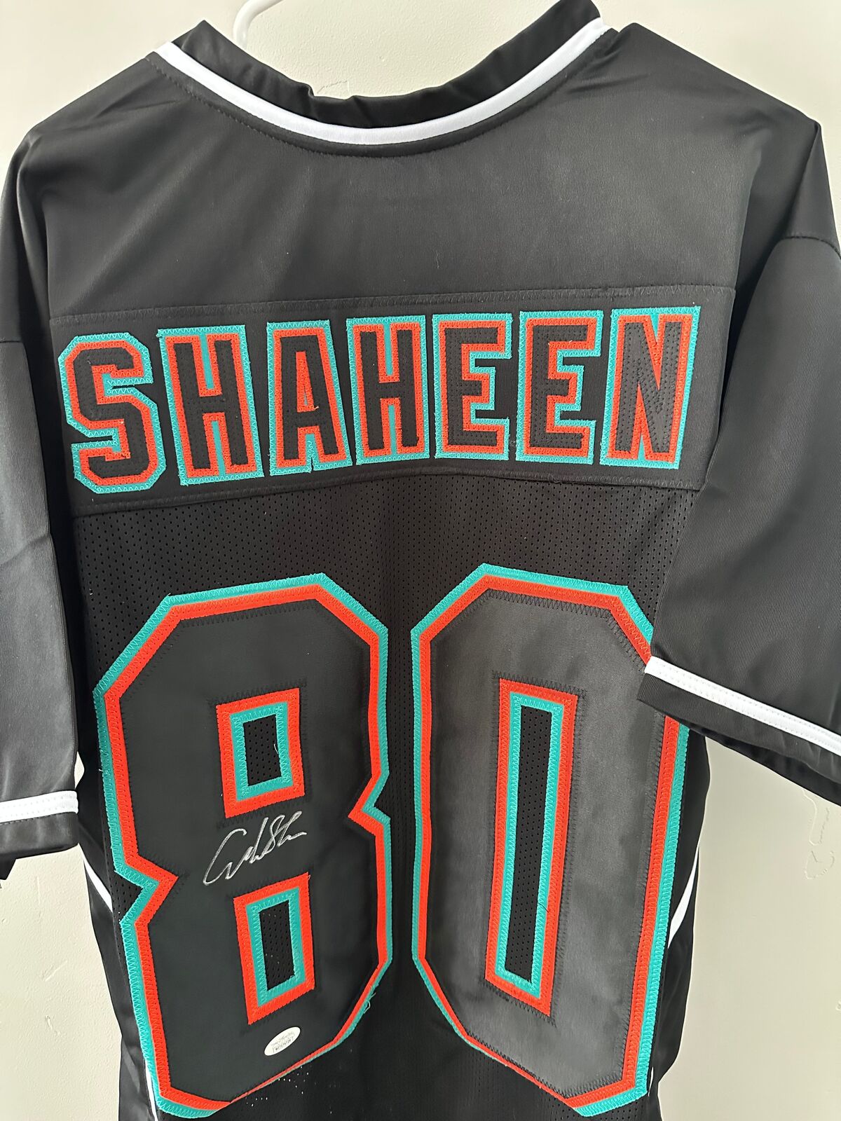 Adam Shaheen Signed Dolphins Jersey #80 – JSA Witness Authenticated