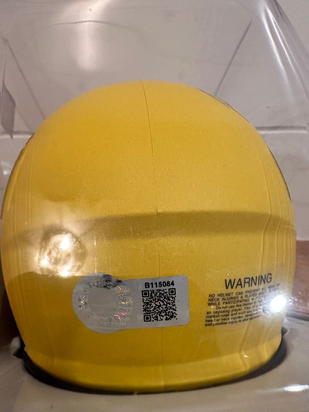 Jan Stenerud Signed Kansas City Chiefs Rave Speed Mini Helmet HOF 91