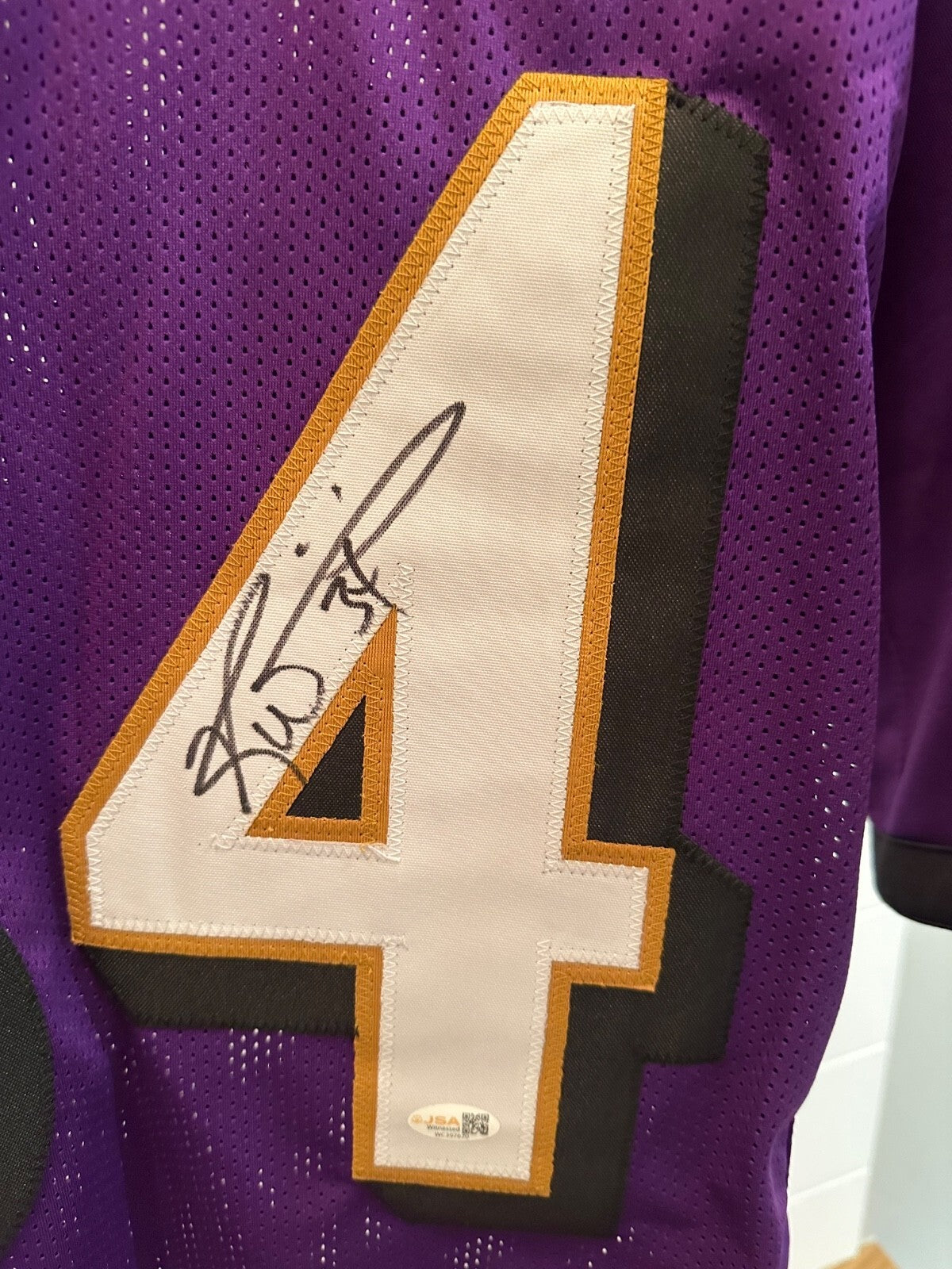 Ricky Williams Signed Baltimore Ravens #34 Jersey – JSA Witnessed