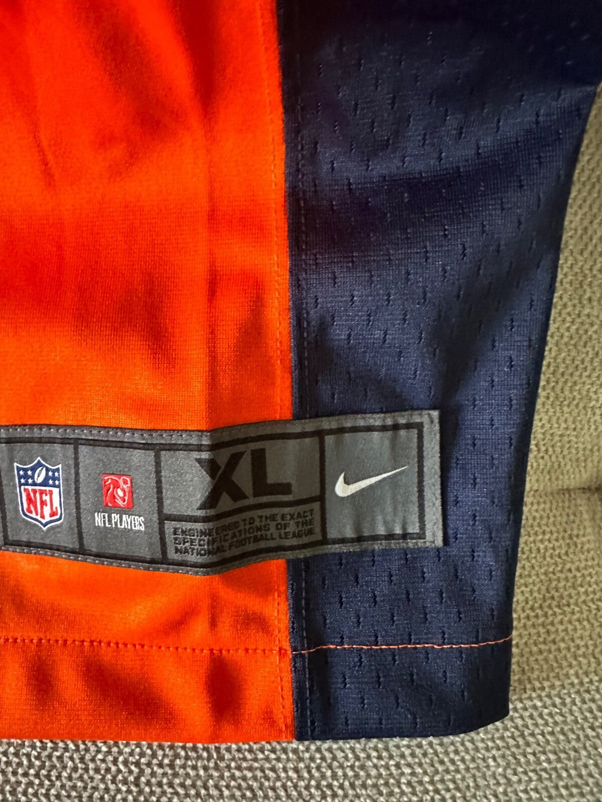 Russell Wilson #3 Denver Broncos Nike On-Field Jersey XL – New With Tags