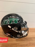 Justin Fields Signed Jets Authentic Riddell SpeedFlex Helmet – Beckett Witnessed