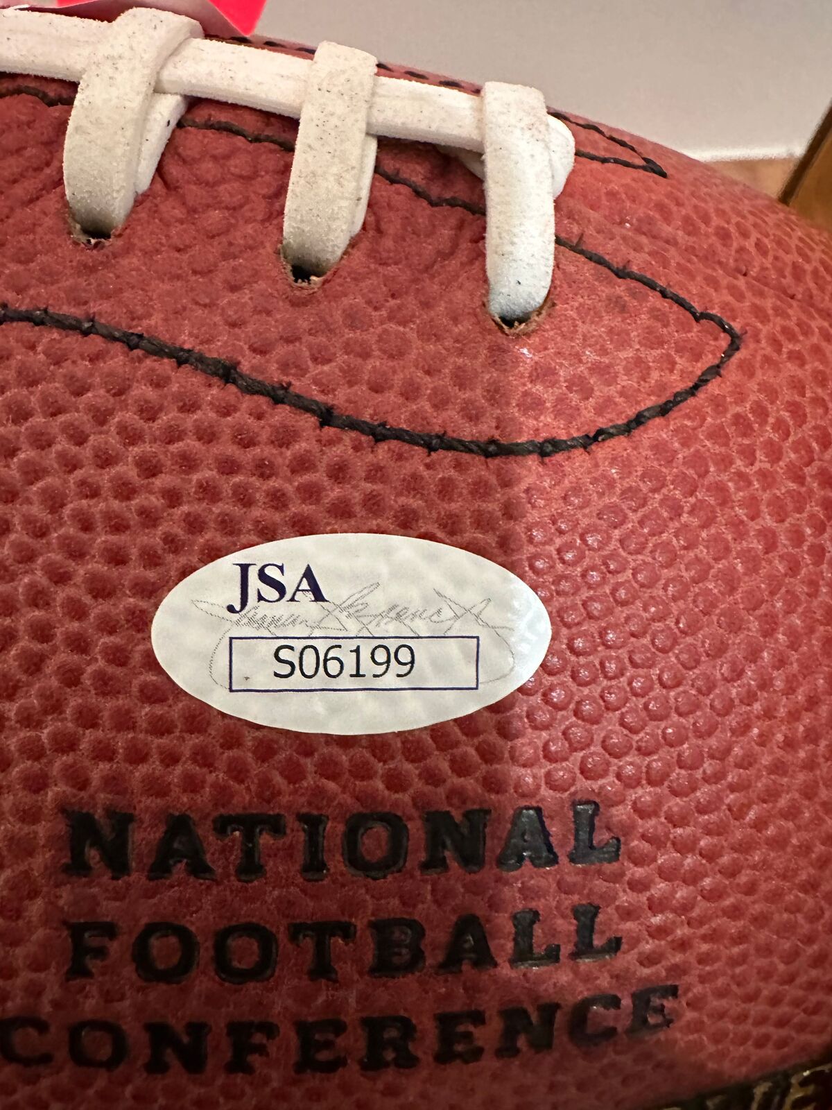 Le’Veon Bell Signed Wilson NFL Authentic Game Ball “The Duke” JSA S06199