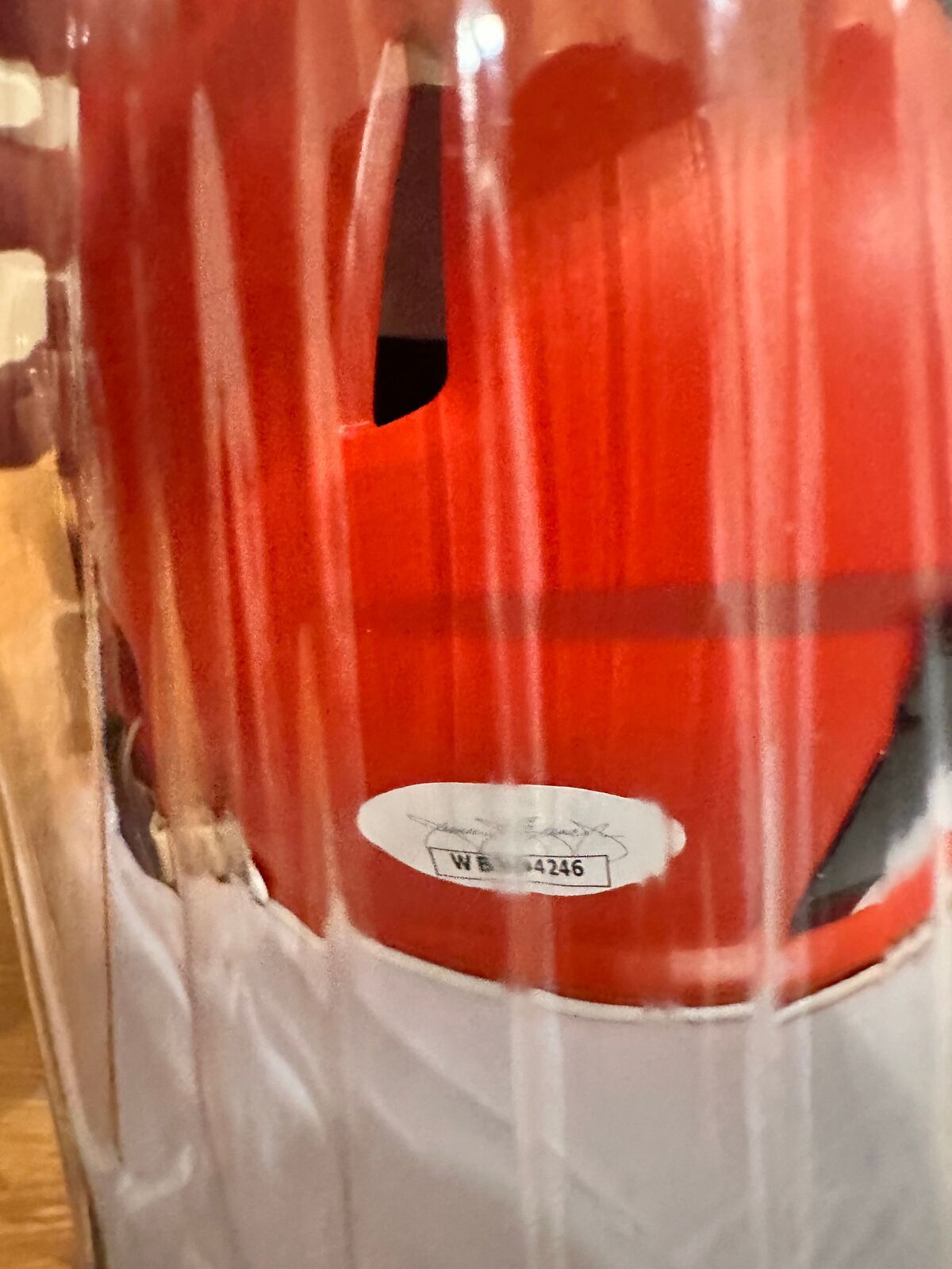 Dustin Hopkins Signed Cleveland Browns Speed Mini Helmet — JSA COA