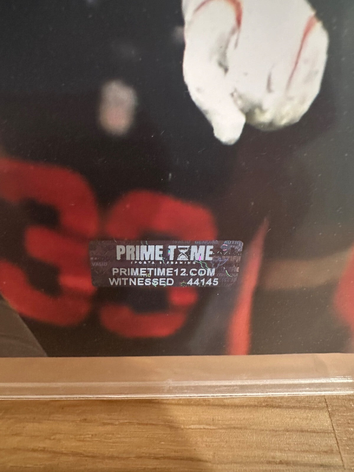 Alex Wright Signed Cleveland Browns 8×10 Photo – Prime Time Witnessed