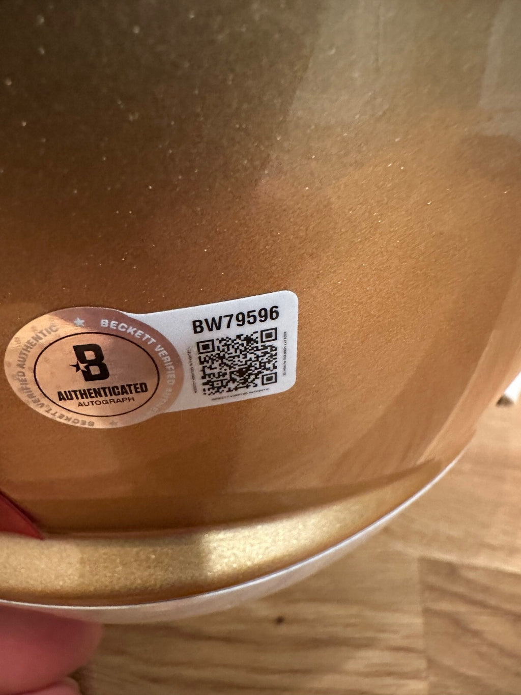 Fred Warner Signed 49ers Full-Size Riddell Speed Replica Helmet – Beckett