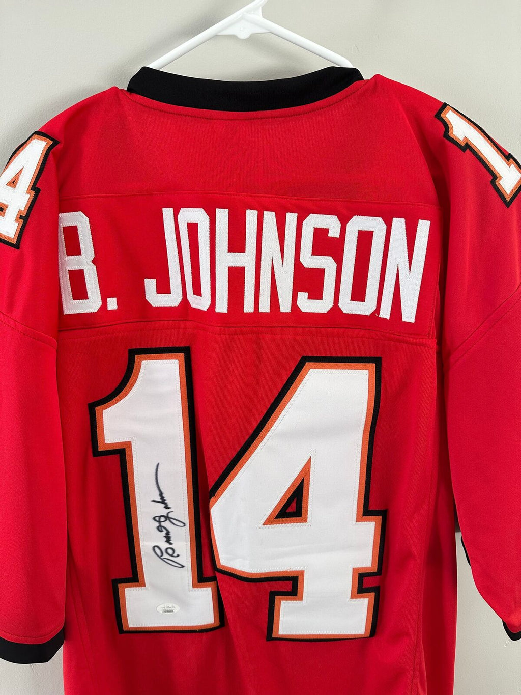 Brad Johnson Signed Tampa Bay Buccaneers Jersey – JSA Certified