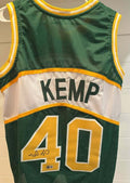 Shawn Kemp Signed Seattle SuperSonics #40 Jersey – Beckett Witnessed