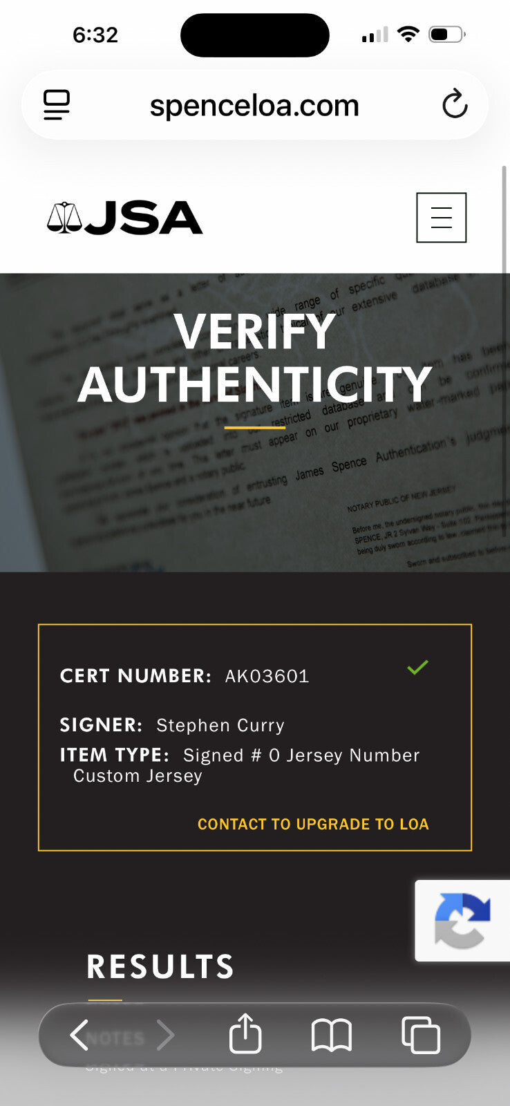 Stephen Curry Signed Golden State Warriors Adidas Swingman Jersey – JSA