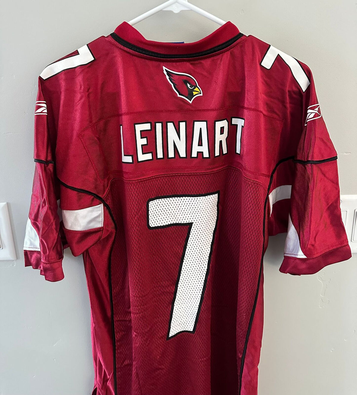 Matt Leinart Arizona Cardinals #7 Reebok NFL Equipment jersey.