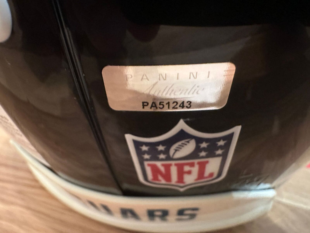 Leonard Fournette Signed Jacksonville Jaguars Full Size Authentic Pro Helmet