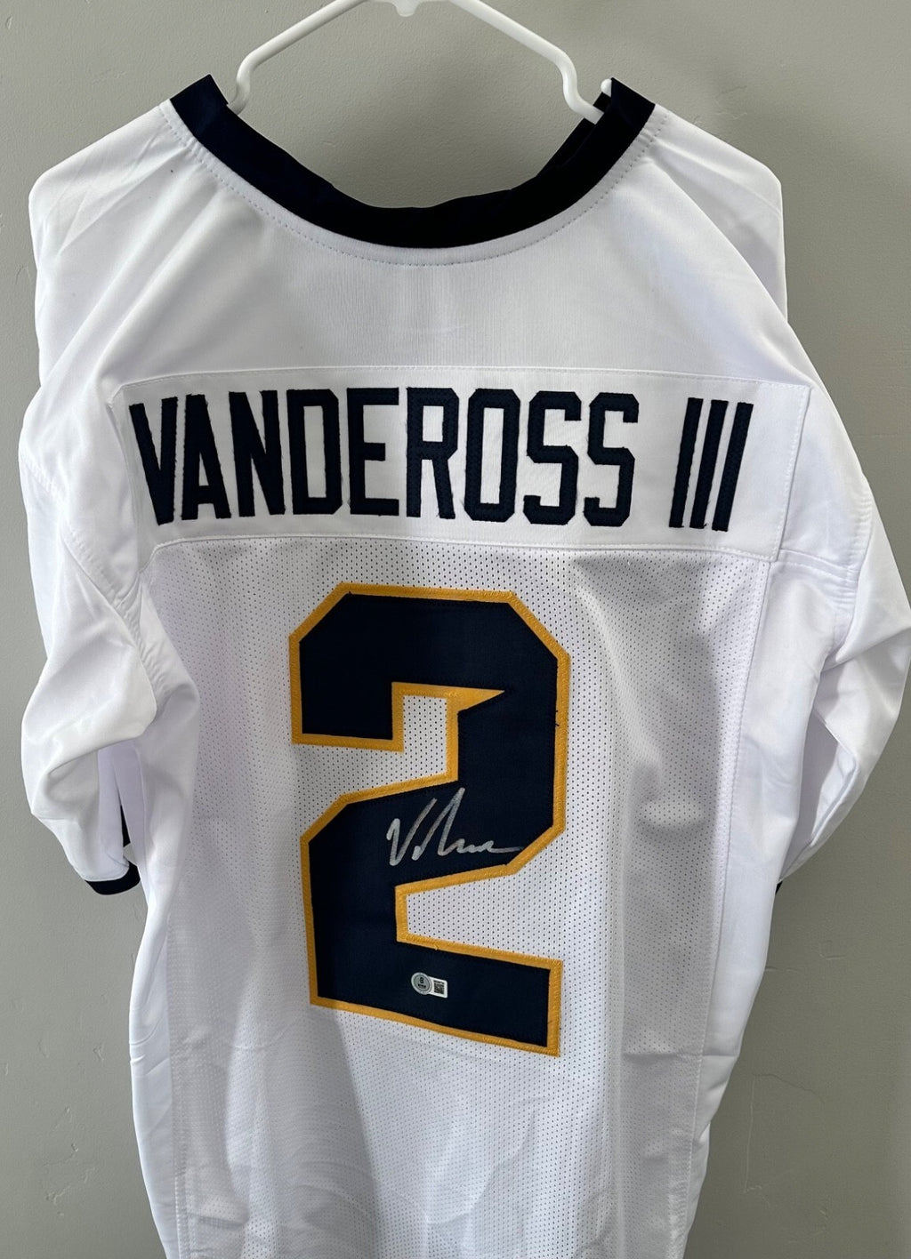 Junior Vandeross III Signed Toledo Rockets Jersey – Beckett Authenticated