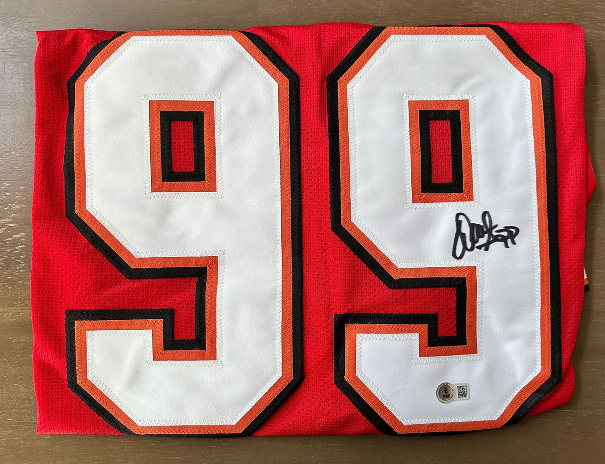 Warren Sapp Signed Buccaneers Jersey #99 – Beckett Witnessed COA