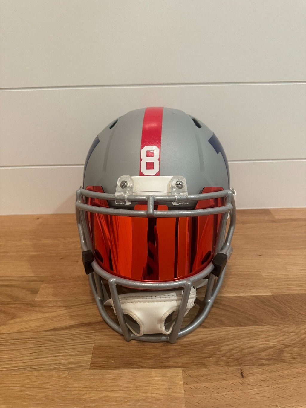 Daniel Jones Signed New York Giants Full-Size AMP Replica Helmet – JSA COA