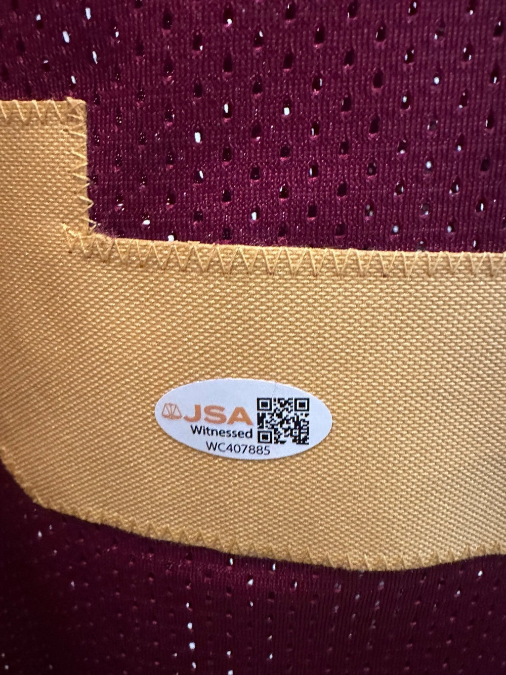 Jordan Addison Autographed USC Trojans Jersey – JSA Witnessed