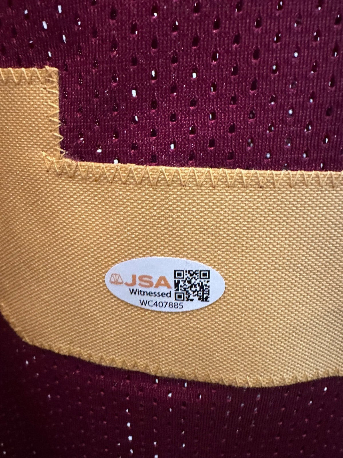 Jordan Addison Autographed USC Trojans Jersey – JSA Witnessed