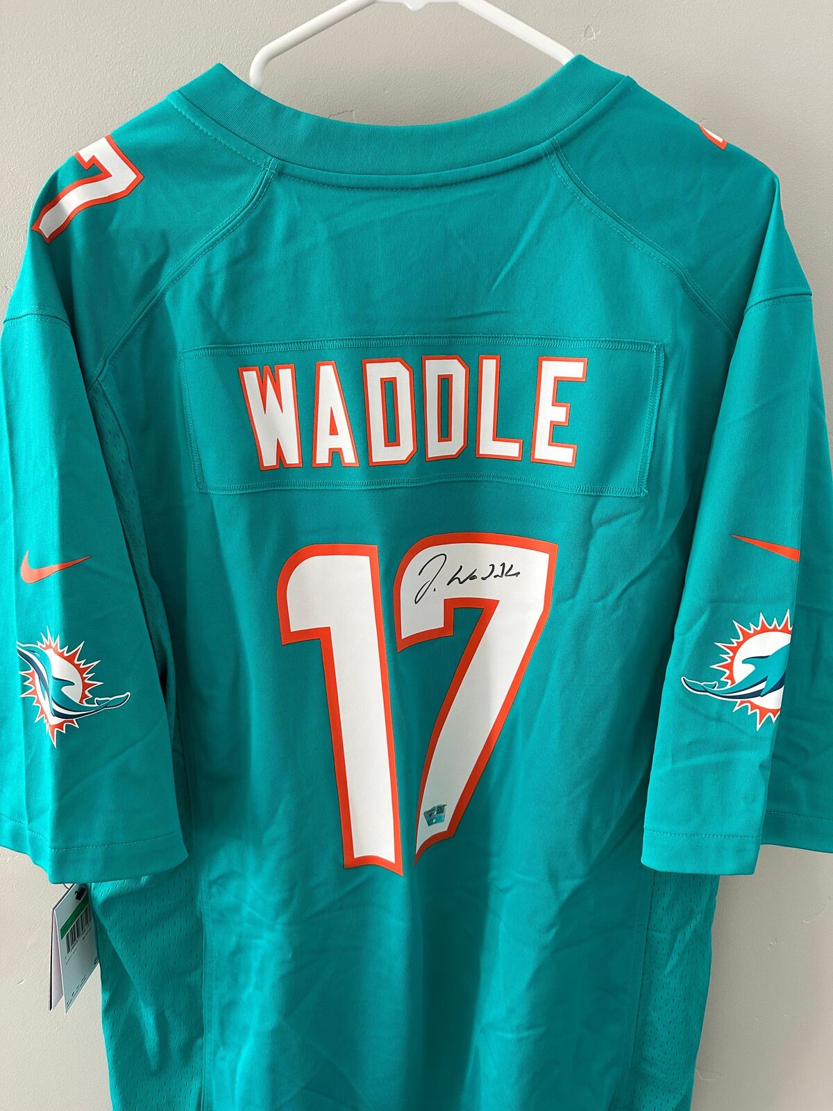 Jaylen Waddle Signed Miami Dolphins Nike Game Jersey XL – Fanatics Authenticated
