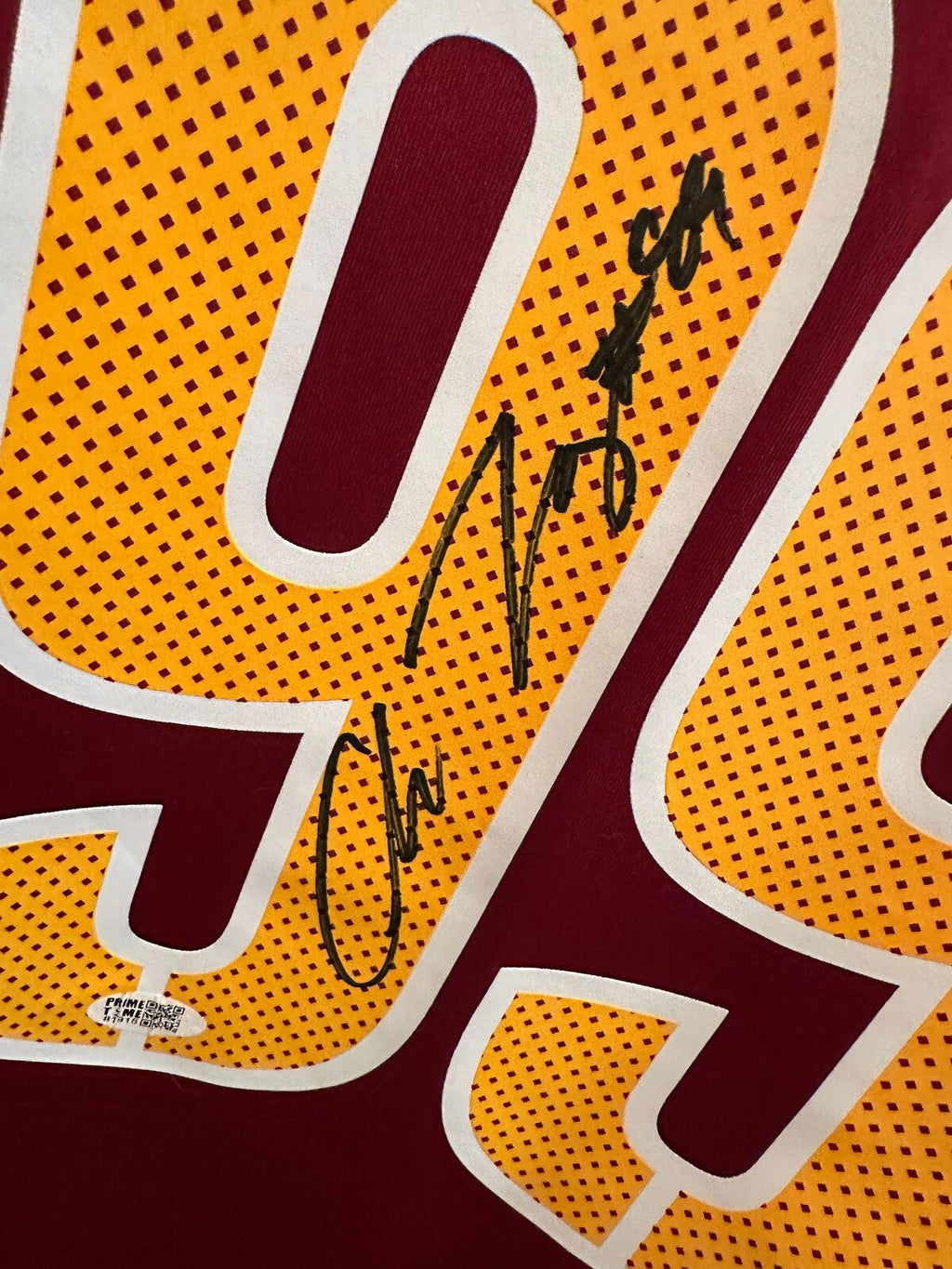 Chase Young Signed Washington Commanders #99 Nike Jersey – Prime Time COA,