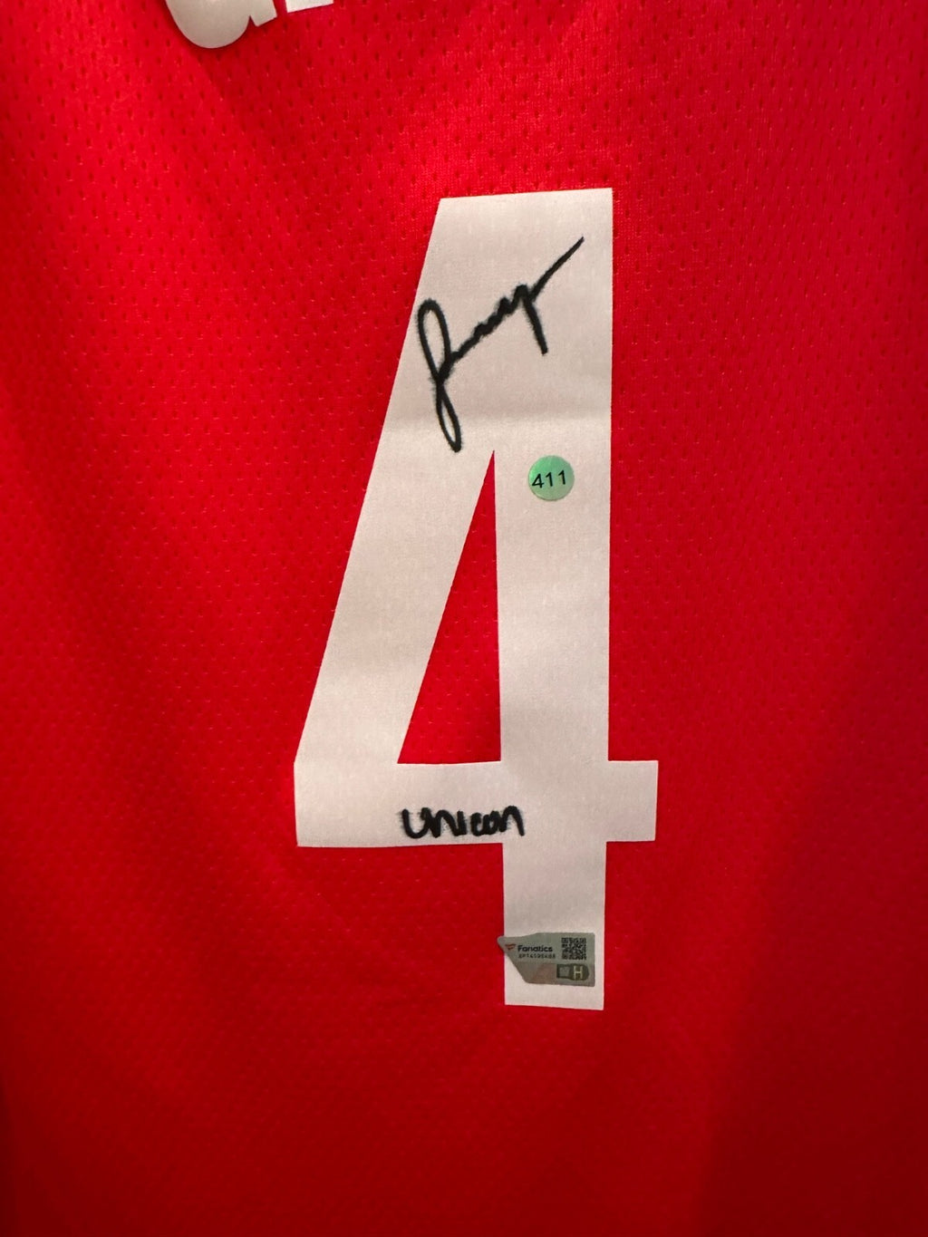 Jalen Green Signed Houston Rockets Nike Swingman Jersey – “Unicorn” – Fanatics