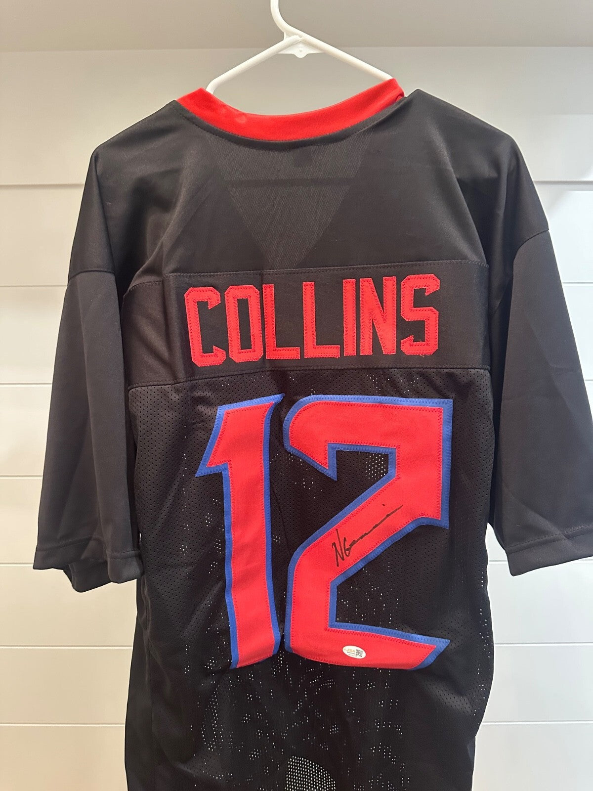 Nico Collins Signed Houston Texans #12 Custom Jersey – JSA Witnessed